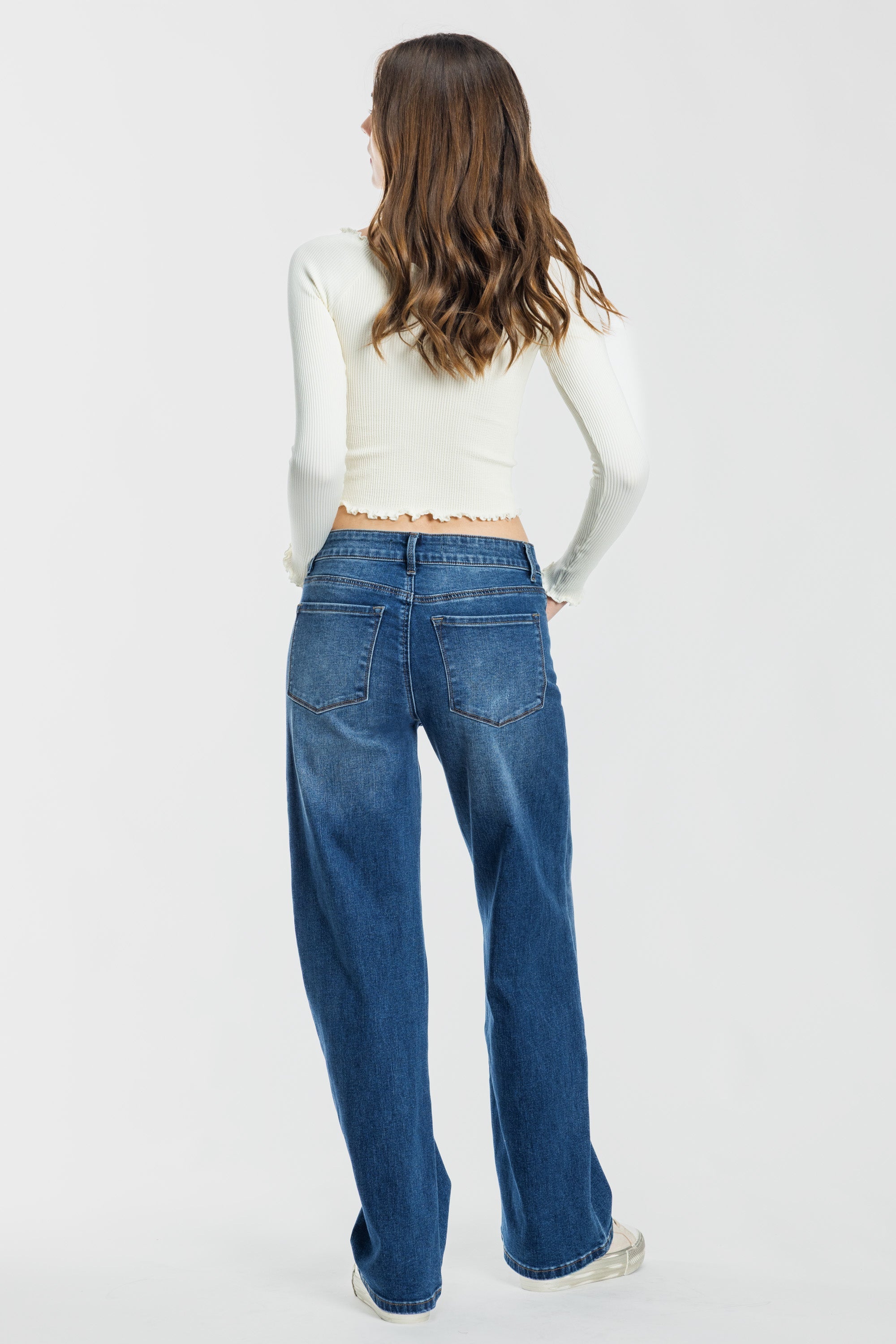 High Rise Wide Leg