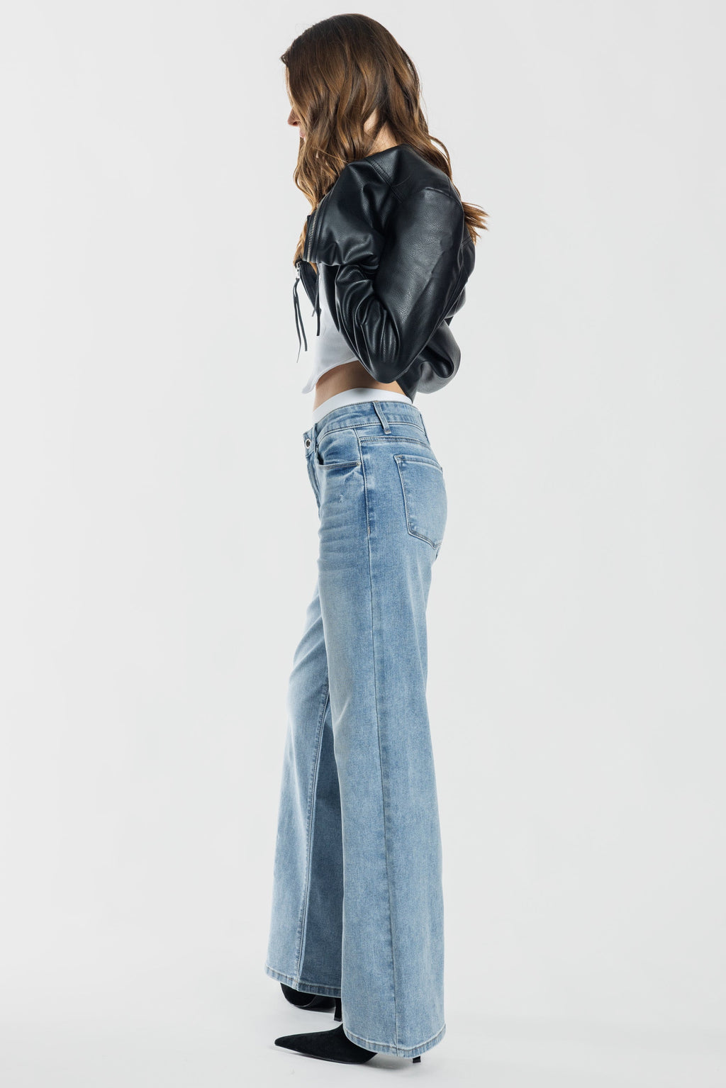High Rise Wide Leg